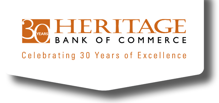 Heritage Bank 30 years badge